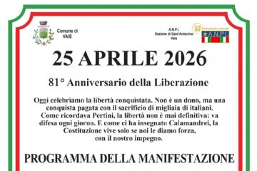 Festa della Liberazione - 25 Aprile